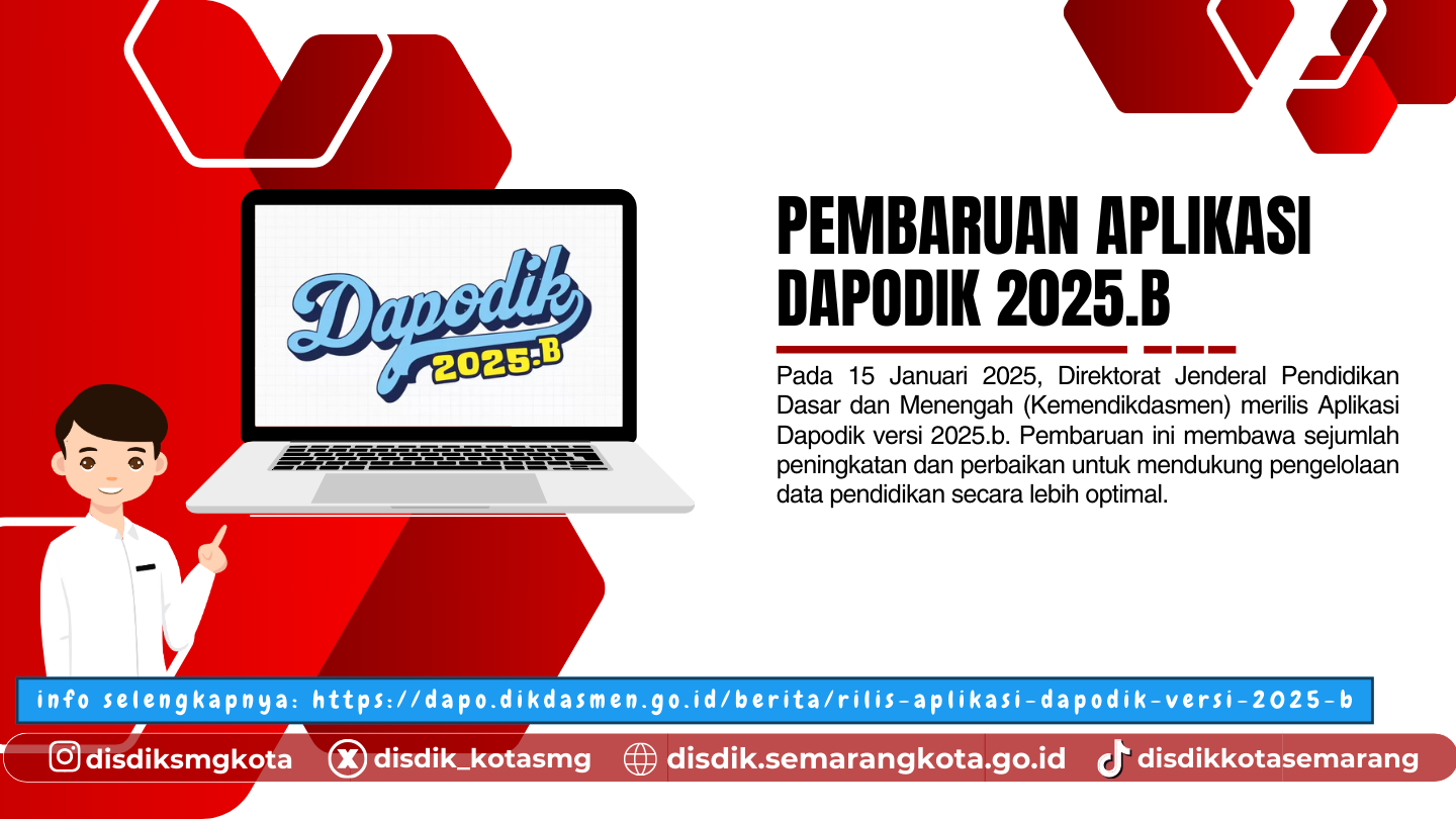 Update Aplikasi Dapodik Versi 2025.b: Pembaruan dan Panduan Lengkap